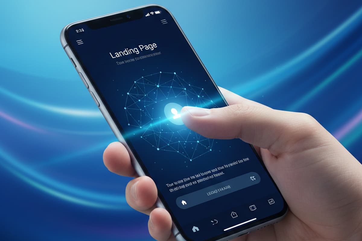 スワイプ型LP メインビジュアル