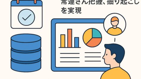 【常連さん把握、掘り起こしに】予約管理 データベース 開発