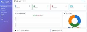 ステップメール配信システム ダッシュボード