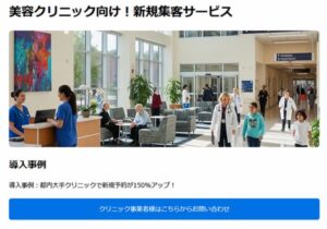 パーソナライズLP デモ 病院
