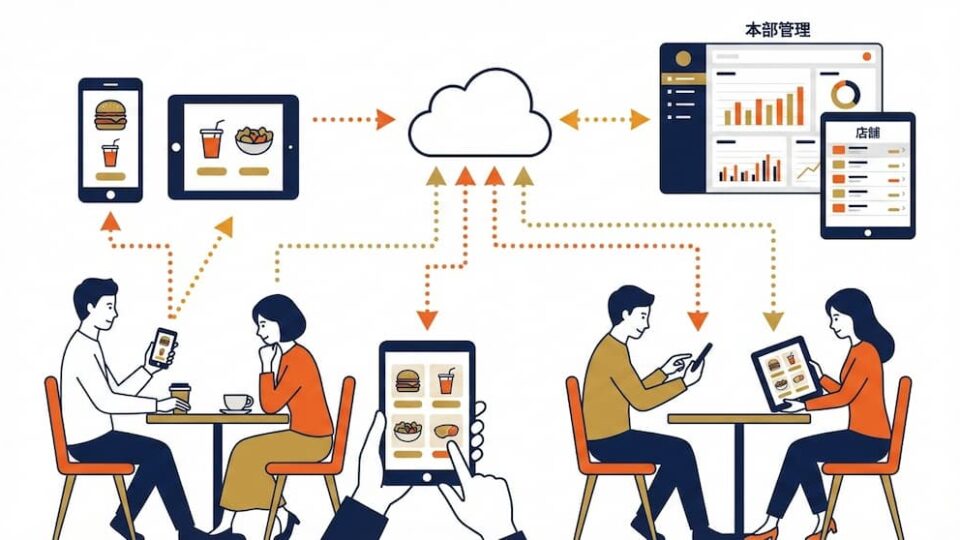 テーブルオーダーシステム開発でランニングコスト削減