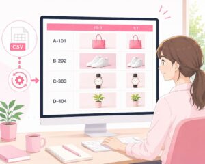 商品管理ツール｜品番と商品画像を紐づけ・自動リサイズ出力