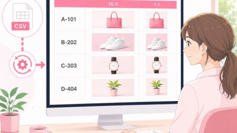 商品管理ツール｜品番と商品画像を紐づけ・自動リサイズ出力