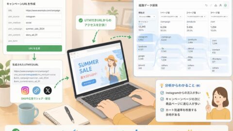 GA4計測用URL発行の手間をゼロに｜流入経路を計測するUTM一括作成ツール